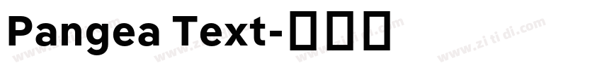 Pangea Text字体转换